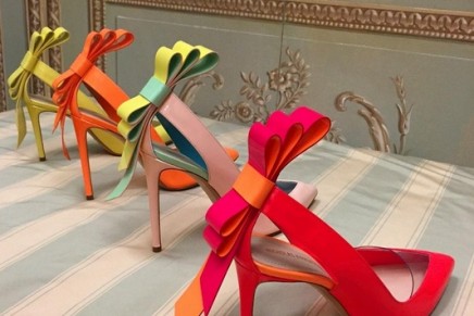 Lucid Plains – a psychedelic shoe tree à la Nicholas Kirkwood