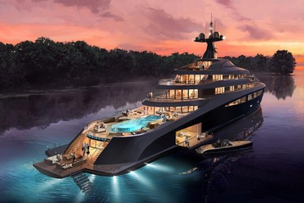 Nobiskrug x Claydon Reeves for the 110-meter Radiance superyacht