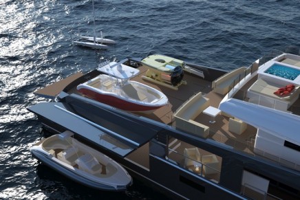 Ocea Nemo 44 Sport Utility Yacht to fulfil a growing demand of a brand-new superyacht class