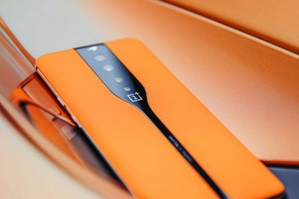 This McLaren Design-inspired smartphone debuts industry-first disappearing rear camera