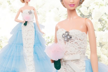 A coveted collectible for all ages: Limited Edition Oscar de la Renta Bridal Barbie Doll