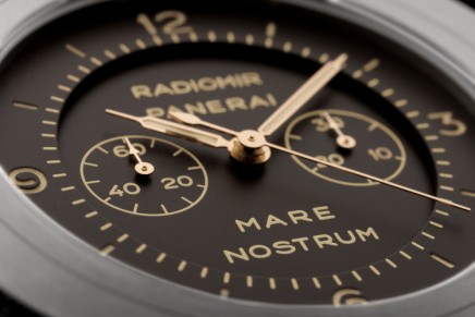 Officine Panerai is once again reviving the 1943 Mare Nostrum timepiece