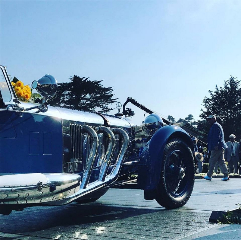 PebbleBeachConcours Best of Show winner is the 1929 Mercedes-Benz S Barker Tourer owned by Bruce McCaw