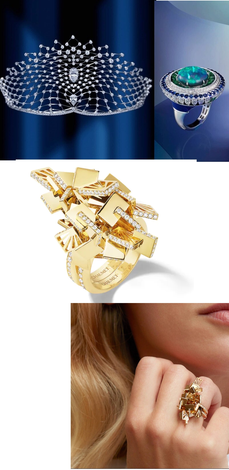Jewellery rings - High jewellery rings by Chaumet