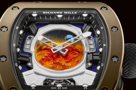 With the RM 52-05 Tourbillon Pharrell Williams, the Earth is observed from Mars