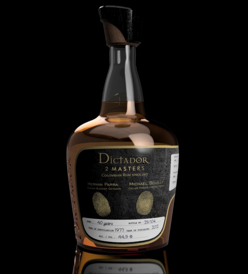 Pioneering rum project 2 Masters by award-winning Colombian rum producer Dictador