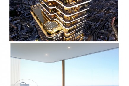 The first residential tower in London fully-designed by world-acclaimed Foster + Partners