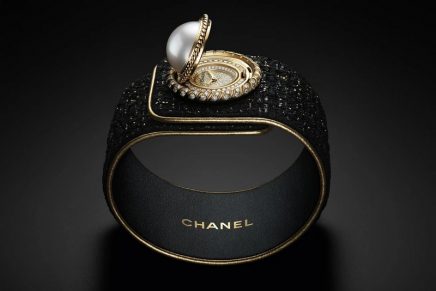 Chanel Mademoiselle Privé Bouton Perle secret watch pays homage to Coco’s beloved ornamental button