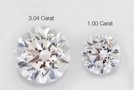 The first-ever, largest lab-grown diamond is is 3.04 carat, eco-friendly and conflict free