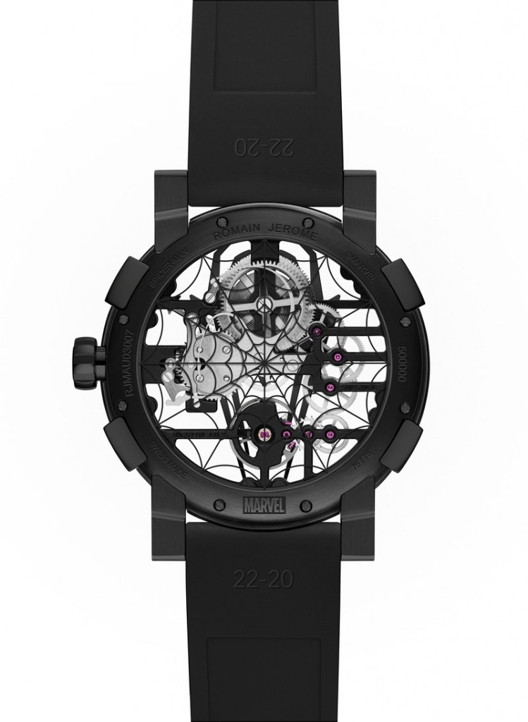 RJ-Romain Jerome x Spider Man - a unique collection dedicated to the most agile Super Hero