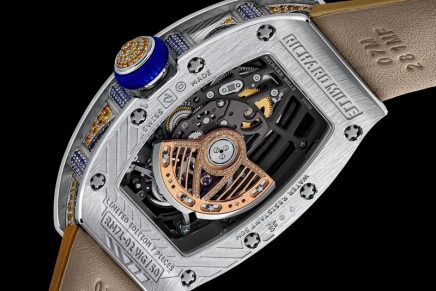 The new RM 71-02 Automatic Tourbillon Talisman erupts in coloured stones