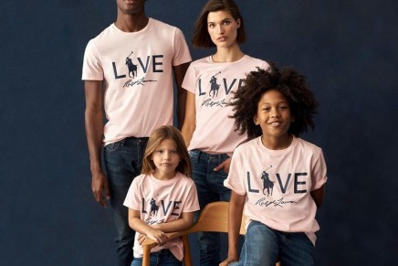 Together in Pink: Ralph Lauren Live Love T-Shirt – a symbol of the commitment in the fight against cancer