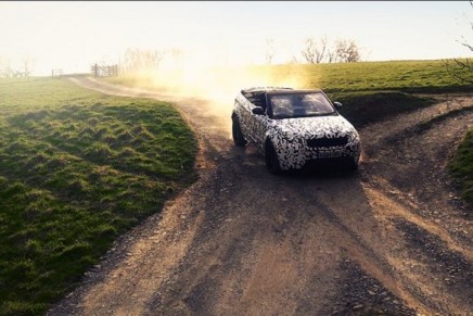 The world’s first luxury compact SUV convertible showcasing its all-terrain credentials – video