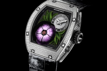 A delicate kinetic ballet by Richard Mille Tourbillon Fleur ladies watch