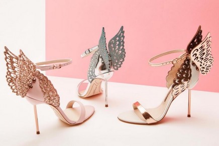 Sophia Webster’s iconic shoes were transformed into a butterfly-themed Afternoon Tea