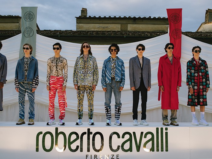 Roberto Cavalli presents first men’s collection by Paul Surridge
