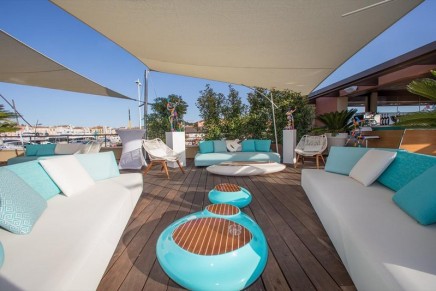 Quelle splendeur! Roche Bobois x Riva at the Saint Tropez Harbour