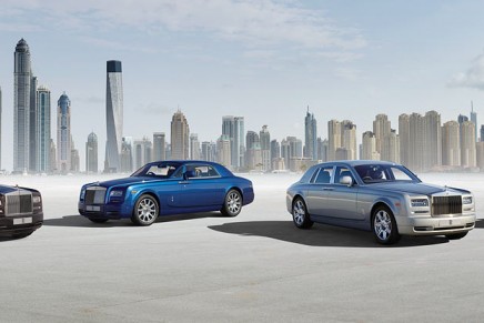 The world’s largest fleet of Rolls-Royce Phantoms