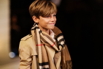 Romeo Beckham stars in Burberry’s festive campaign