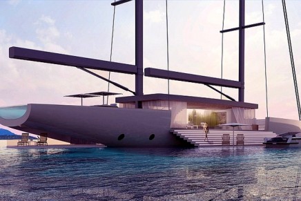 SALT – a dreamy glass sailing yacht concept by Lujac Desautel