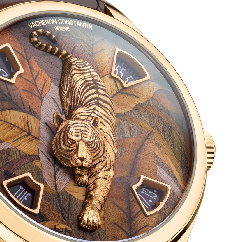 SIHH 2019 - NEW Les Cabinotiers Mécaniques Sauvages watches - Tiger II details