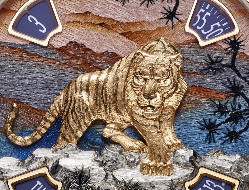 SIHH 2019 - NEW Les Cabinotiers Mécaniques Sauvages watches - Tiger III blue 2019-