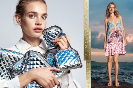 Stella McCartney captures the ease of summer with Natalia Vodianova