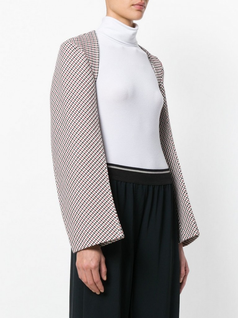 STELLA MCCARTNEY tailored checked shrug