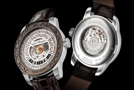 La Dame de Fer at your wrist…When the world’s most famous monument becomes a timepiece…