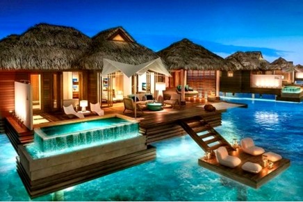 Sandals Royal’s first over-the-water suites offer the full experience of living on the ocean