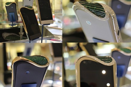 For woman’s indulgence: Savelli and Gemfields smartphones