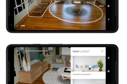 See a luxury house transformed into a home through the magic of mobile augmented reality