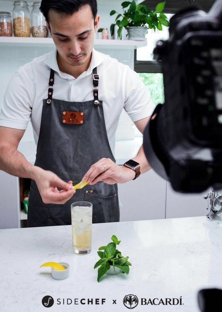 SideChef Collaborates with Bacardi