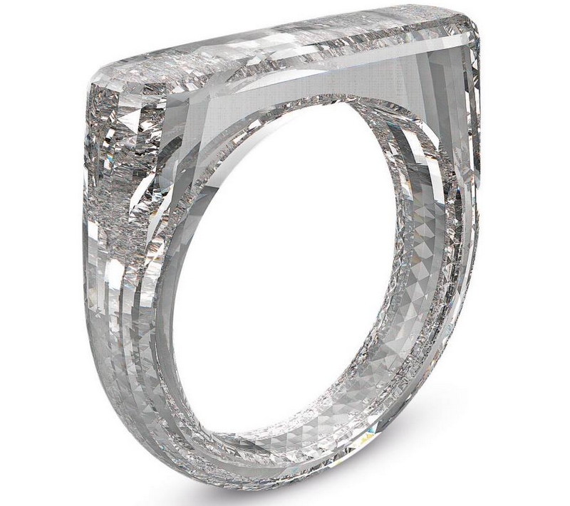 Sir Jony Ive and Marc Newson’s The (RED) Diamond Ring, A Diamond Foundry Created Diamond