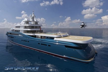 Sorgiovanni’s new Exploration Yacht comes with a certified ice-breaker reversed bow to achieve extensive world travels