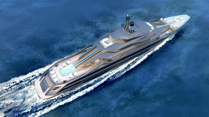 SuperYachtsMonaco are delighted to be working with Roberto Curtó of RC Designs on his new 101m motor yacht concept-