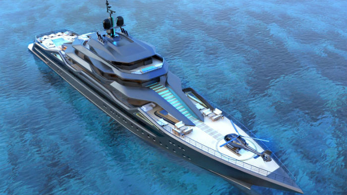 SuperYachtsMonaco are delighted to be working with Roberto Curtó of RC Designs on his new 101m motor yacht concept-2017