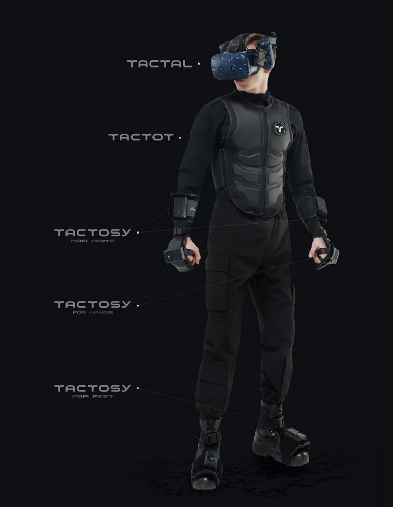 Feel beyond imagination The Ultimate Wireless Haptic Suit for VR, training, military, and rehab
