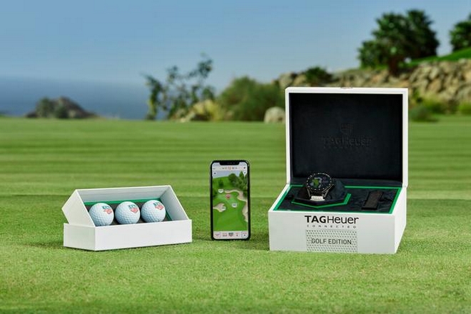 Tag Heuer Golf App and Watch 2019- TAG Heuer Connected Modular 45 Golf Edition - GIft Box