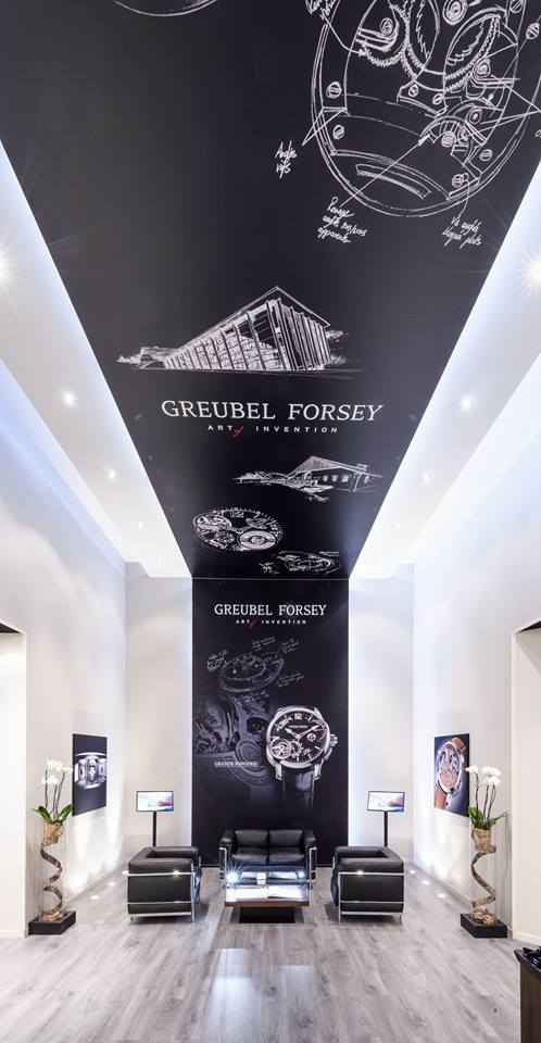 Take a look at the Greubel Forsey exhibition space at SIHH 2017
