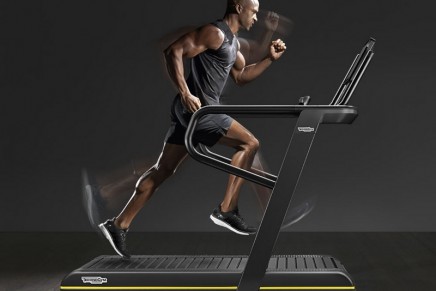 Train for virtually any kind of running route with the ultimate athletic training treadmill