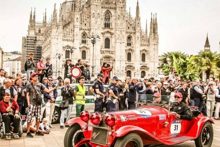 The 1000 Miglia ends with Alfa Romeo cars taking the top three places