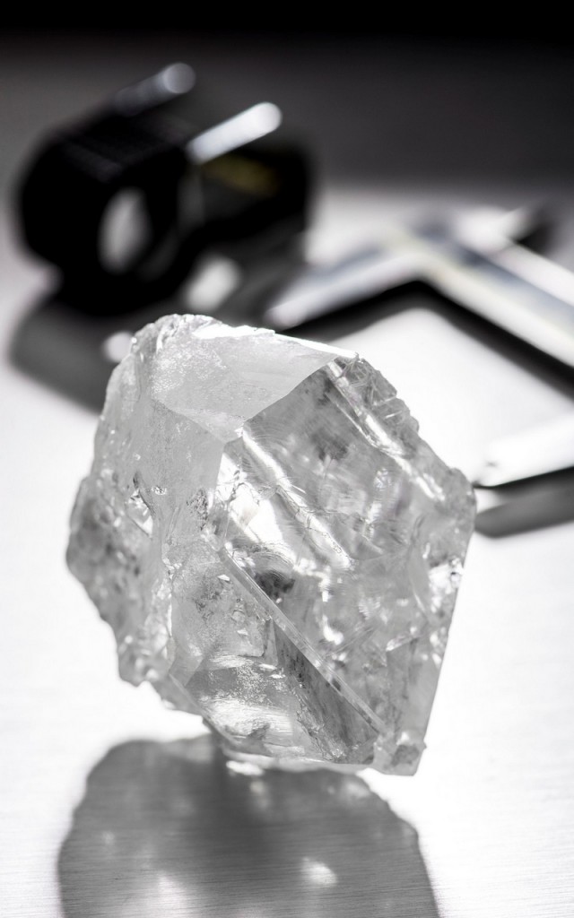 The 1,109-carat Lesedi La Rona bought by Graff