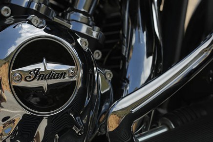The 2015 Indian Roadmaster ready for the open road and the long haul