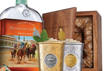 The 2015 edition of Woodford Reserve’s $1,000 Mint Julep Cup