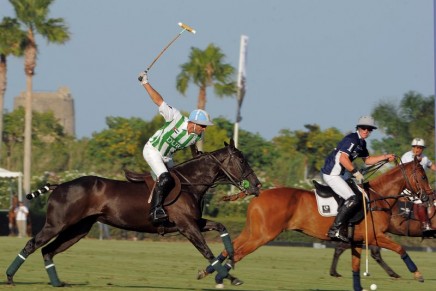 Enjoying polo. Enjoying Sotogrande