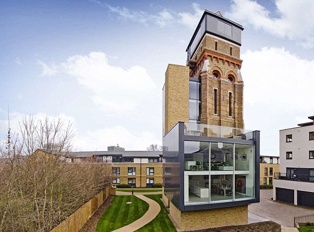 The 5 Strangest Luxury Property Conversions in London -NINE FLOORS OVERLOOKING THE CAPITAL