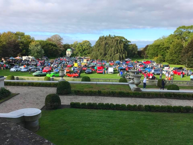 The Audrain Automobile Museum Cars and Coffee at Chateau-sur-Mer