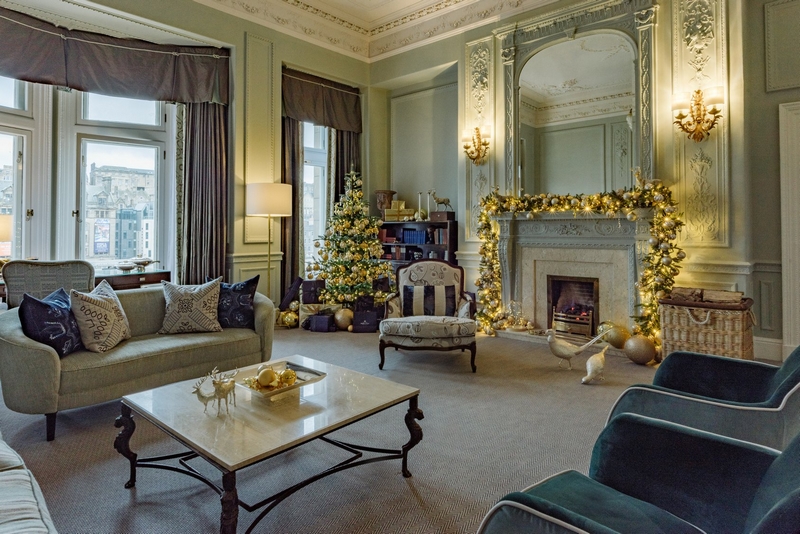 The Balmoral Hotel has given the Scone & Crombie Suite the Midas touch courtesy of Hamilton & Inches