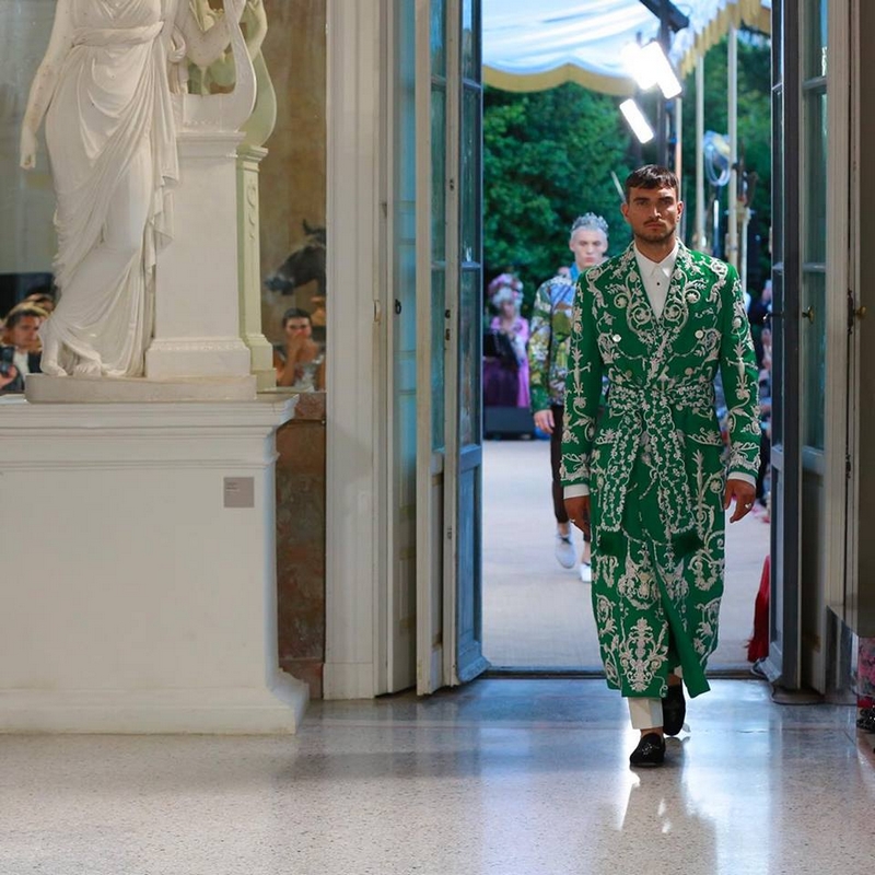 The Dolce&Gabbana Alta Sartoria Fashion Show in Como-